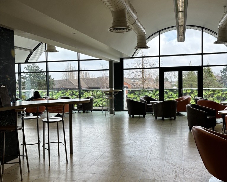 The SkyLounge space only